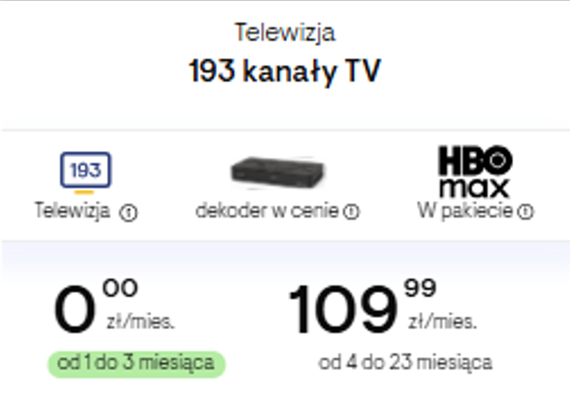 TV 193 kanały